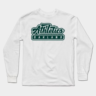 Oakland Athletics 01 Long Sleeve T-Shirt